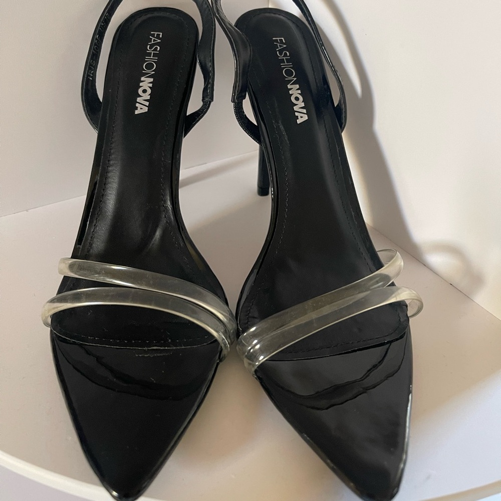 Worn once, fashion nova heels